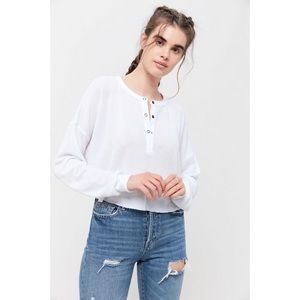 URBAN OUTFITTERS “Out From Under Emmy Henley Top”